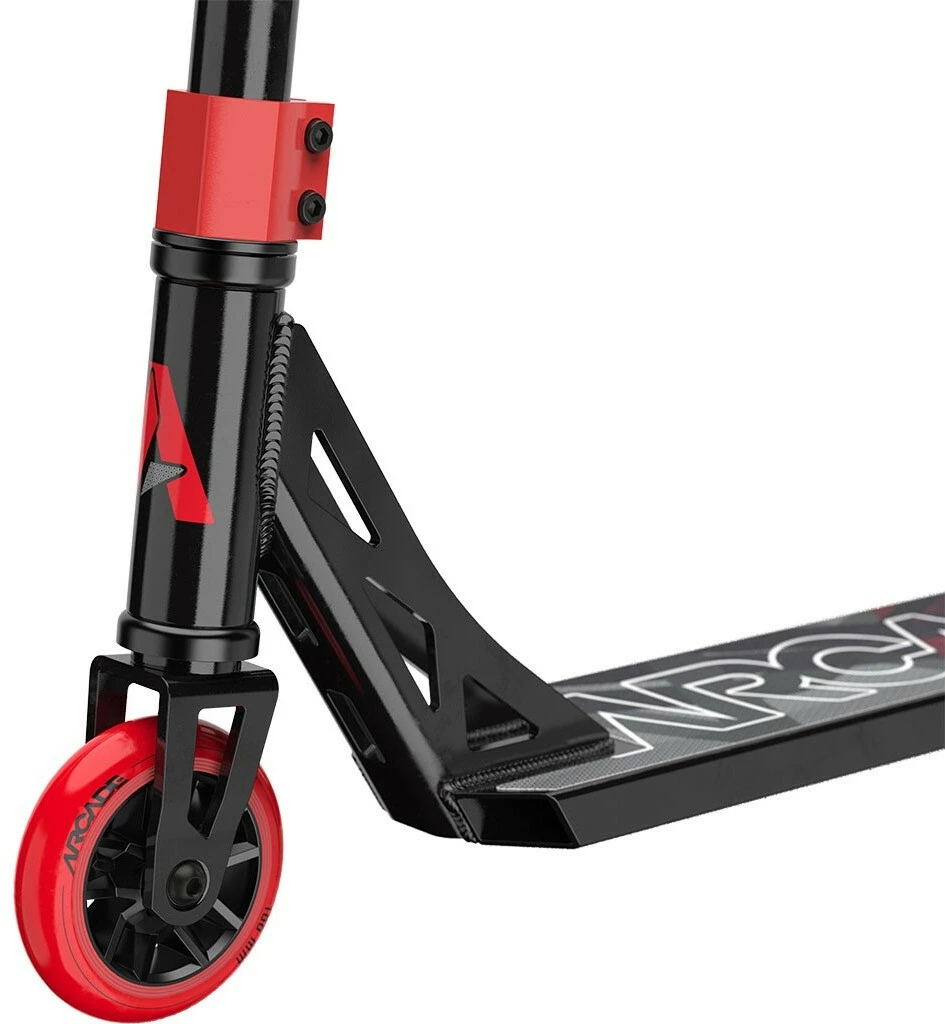 Arcade Defender Pro Løbehjul Børn, Sort/rød 4 Arcade Defender Pro Løbehjul Børn, Sort/rød - Billede 2