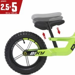 Ballistol Biky Cross Balance Bike Kids, Grå -Vitus Salg ballistol biky cross balance bike kids green 8 1