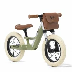 BERG TOYS Biky Retro Balancecykel Børn, Oliven
