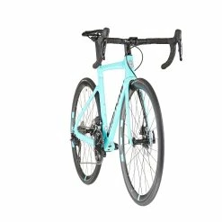 Bianchi Aria Aero 105 Di2 Disc, Turkis -Vitus Salg bianchi aria aero 105 di2 disc celeste black full glossy 3