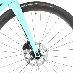 Bianchi Aria Aero 105 Di2 Disc, Turkis -Vitus Salg bianchi aria aero 105 di2 disc celeste black full glossy 5
