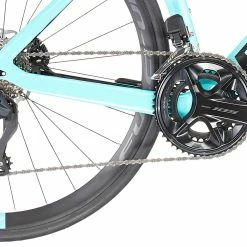 Bianchi Aria Aero 105 Di2 Disc, Turkis -Vitus Salg bianchi aria aero 105 di2 disc celeste black full glossy 6