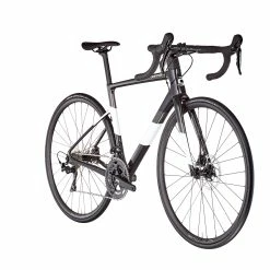 Cannondale SuperSix EVO Carbon Disc 105, Sort/hvid