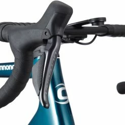 Cannondale SuperSix EVO Hi-MOD Disc Ultegra Di2, Petroleumsgrøn -Vitus Salg cannondale supersix evo hi mod disc ultegra di2 deep teal 5