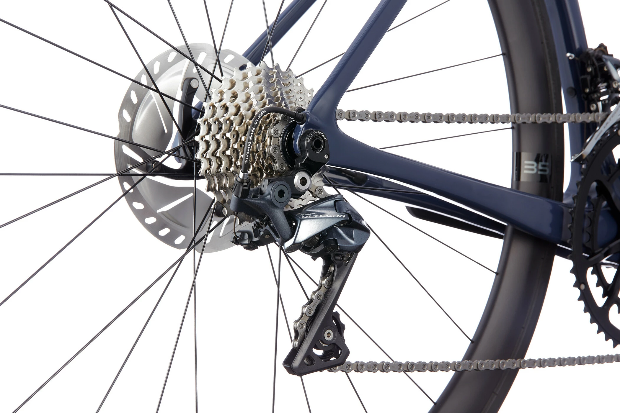 Cannondale SuperSix EVO Hi-MOD Disc Ultegra, Blå/pink 8 Cannondale SuperSix EVO Hi-MOD Disc Ultegra, Blå/pink - Billede 6