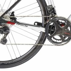 Cipollini Dolomia Super Record, Sølv/sort -Vitus Salg cipollini dolomia super record silver carbon red metal shiny 4