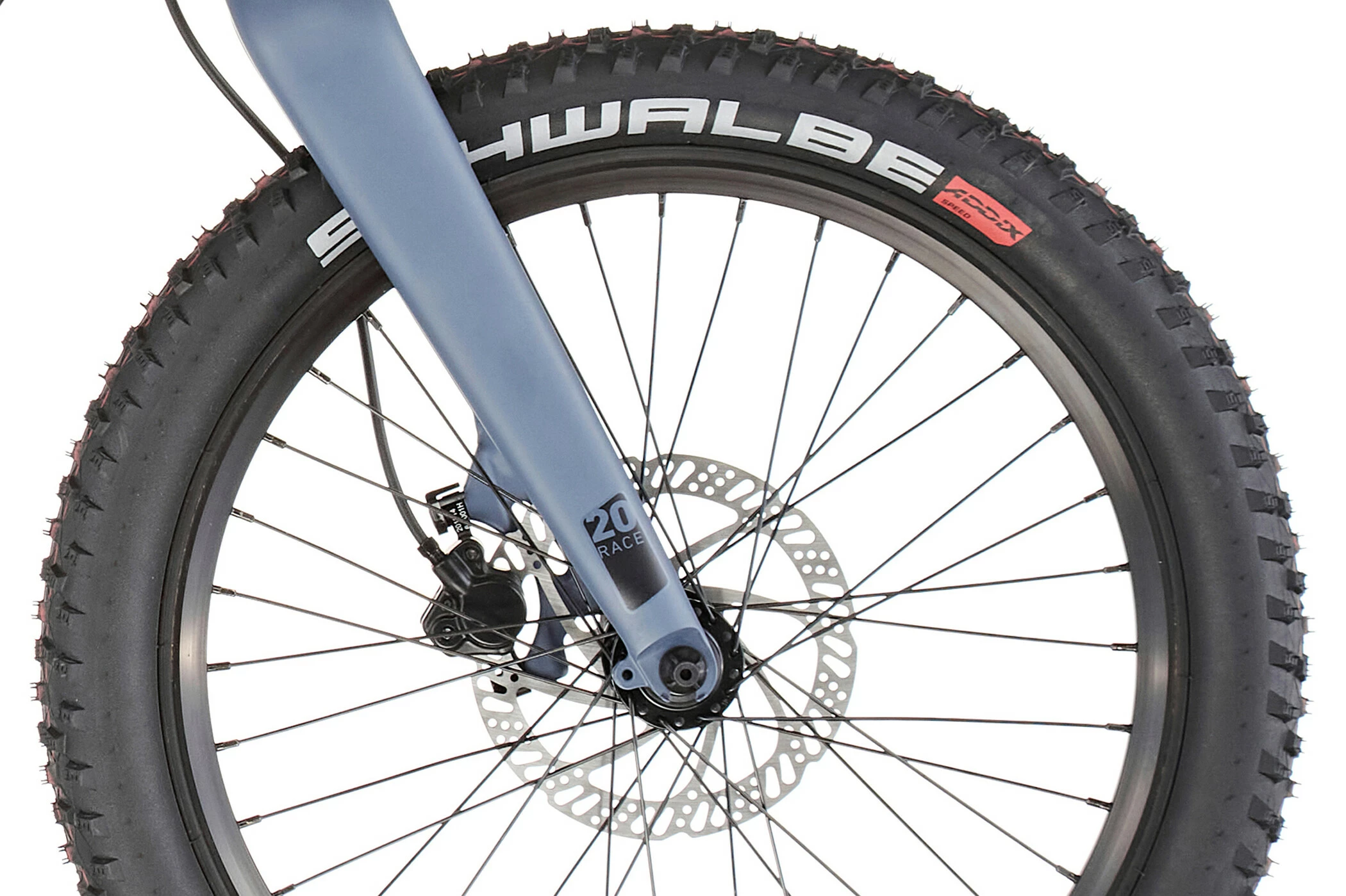 Cobra Jura Cobra 20" Disc 8-trins, Sort/grå 6 Cobra Jura Cobra 20" Disc 8-trins, Sort/grå - Billede 4