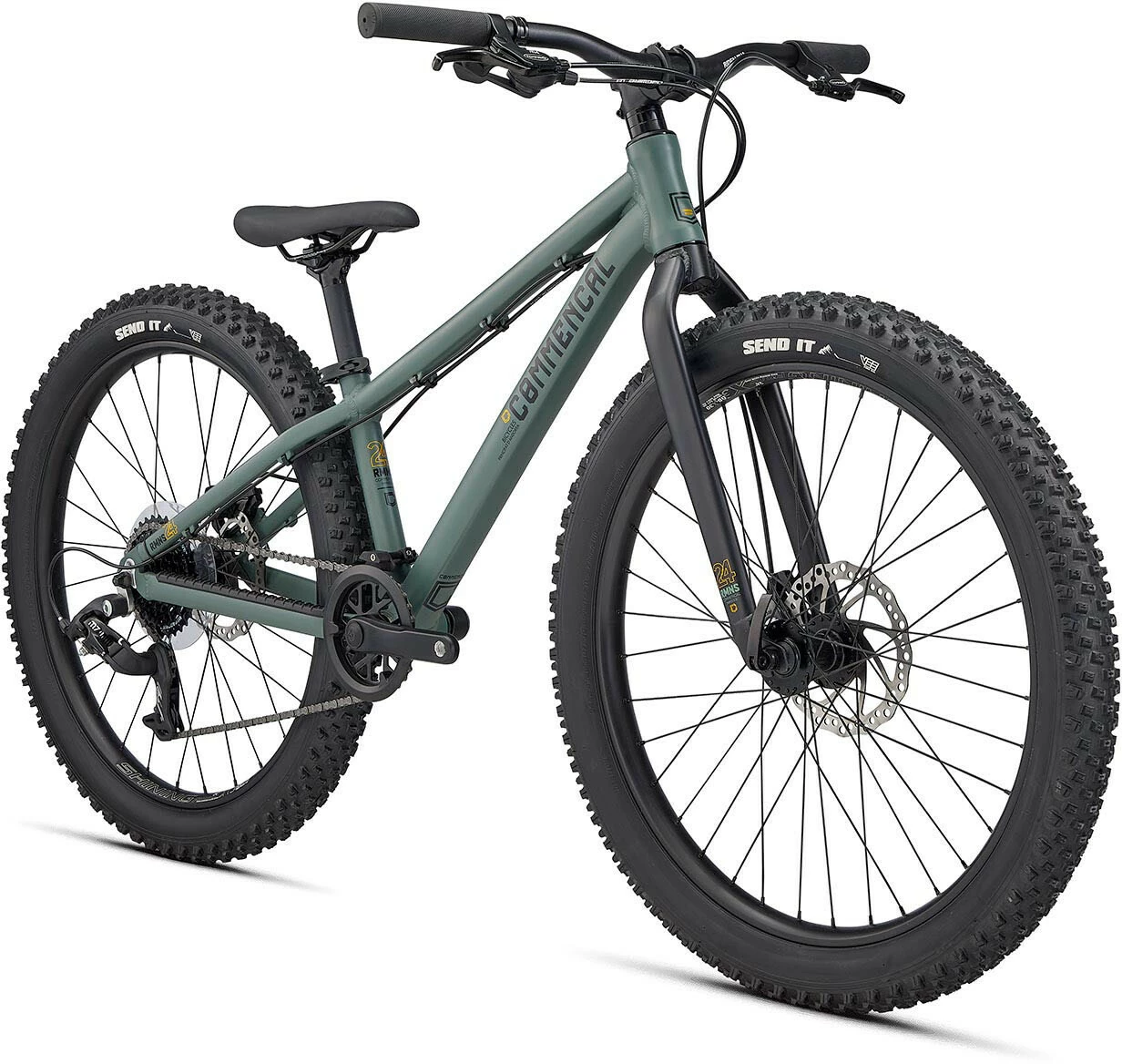 Commencal Ramones 24" 2022 Børn, Grøn 4 Commencal Ramones 24" 2022 Børn, Grøn - Billede 2