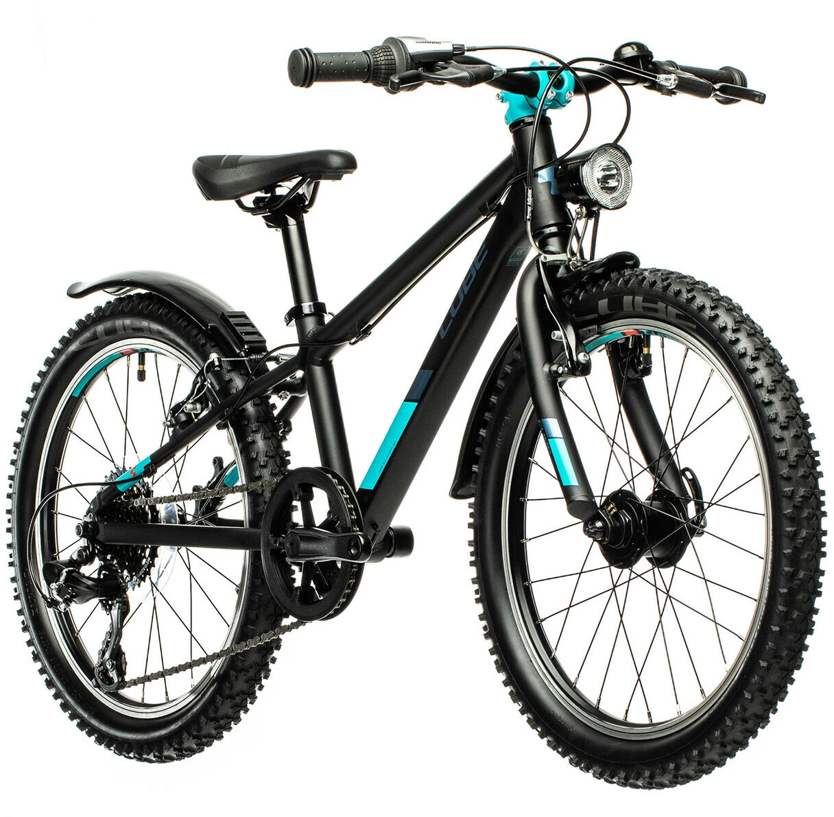 Cube Acid 200 Allroad Børn, Sort/grøn 3 Cube Acid 200 Allroad Børn, Sort/grøn