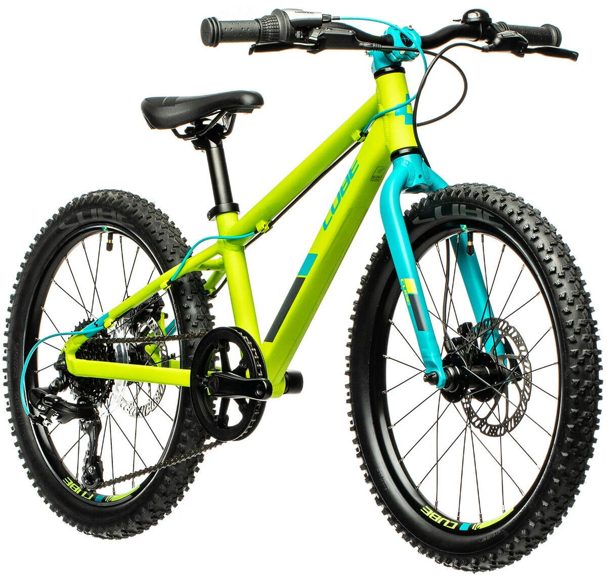 Cube Acid 200 Disc Børn, Blå/grøn 3 Cube Acid 200 Disc Børn, Blå/grøn