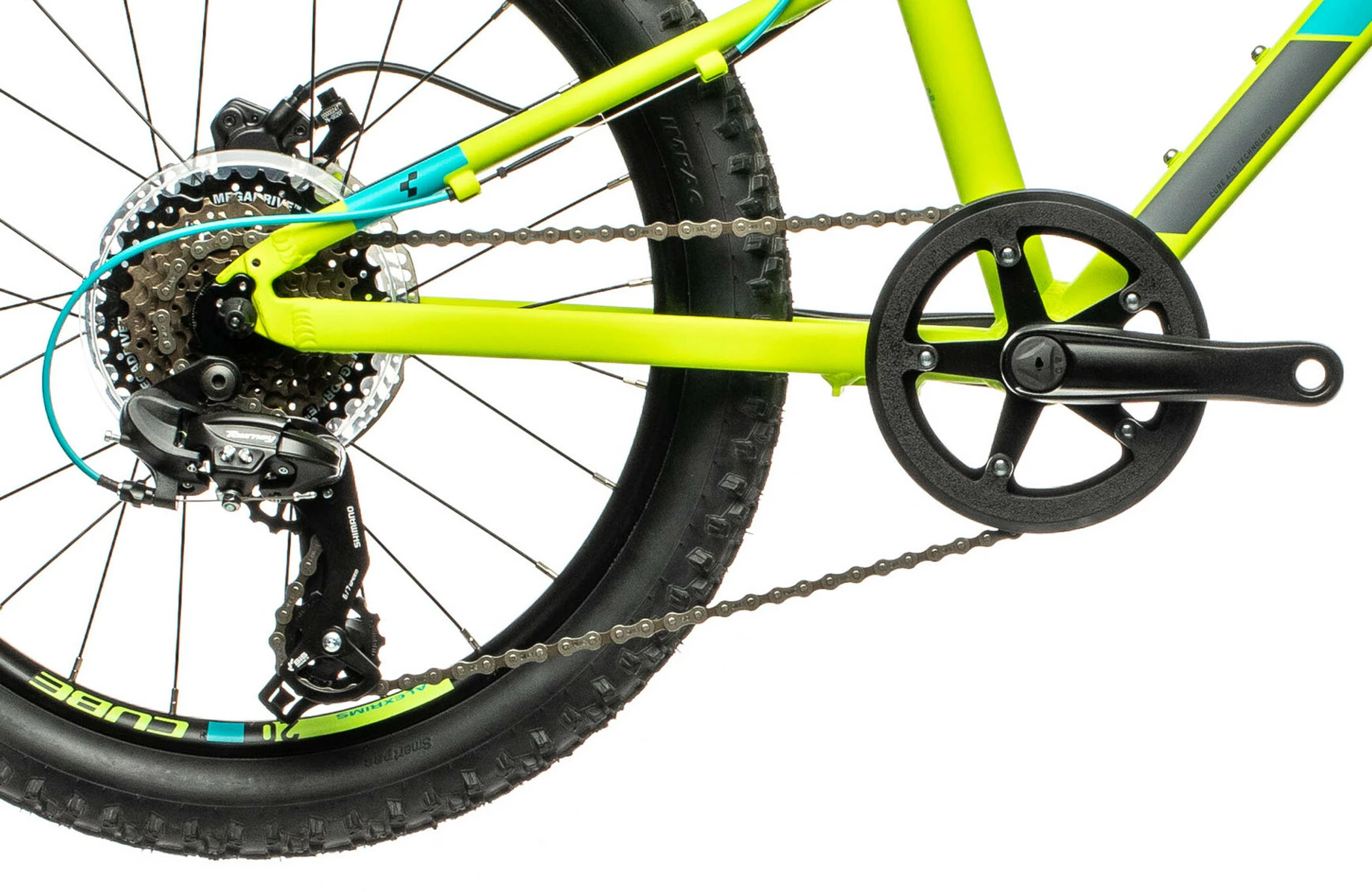 Cube Acid 200 Disc Børn, Blå/grøn 8 Cube Acid 200 Disc Børn, Blå/grøn - Billede 6