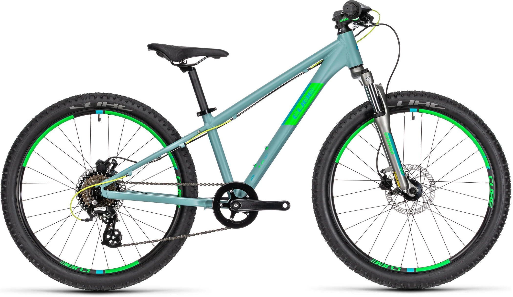 Cube Acid 240 Disc Børn, Blå 3 Cube Acid 240 Disc Børn, Blå