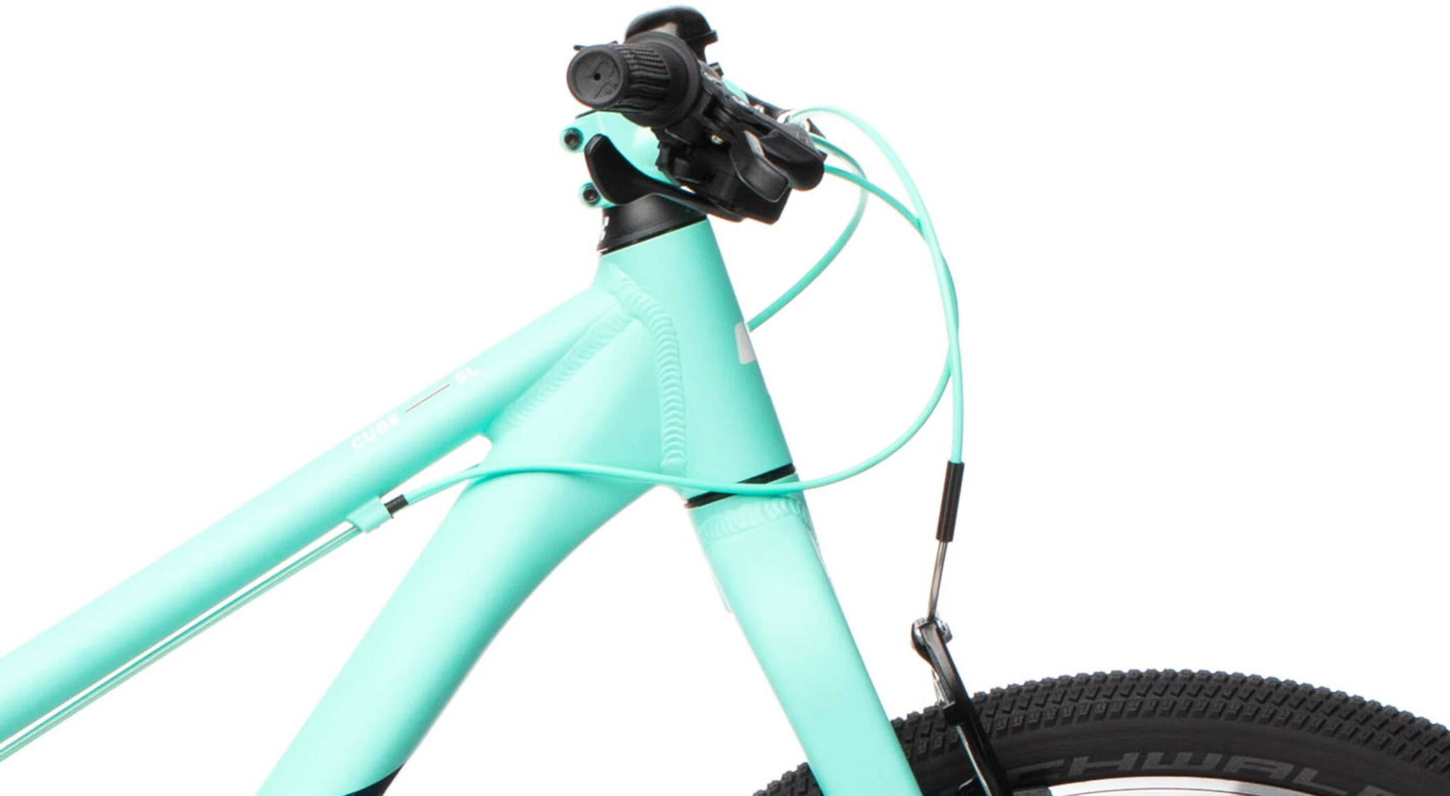 Cube Acid 240 SL Børn, Sølv/blå 6 Cube Acid 240 SL Børn, Sølv/blå - Billede 4