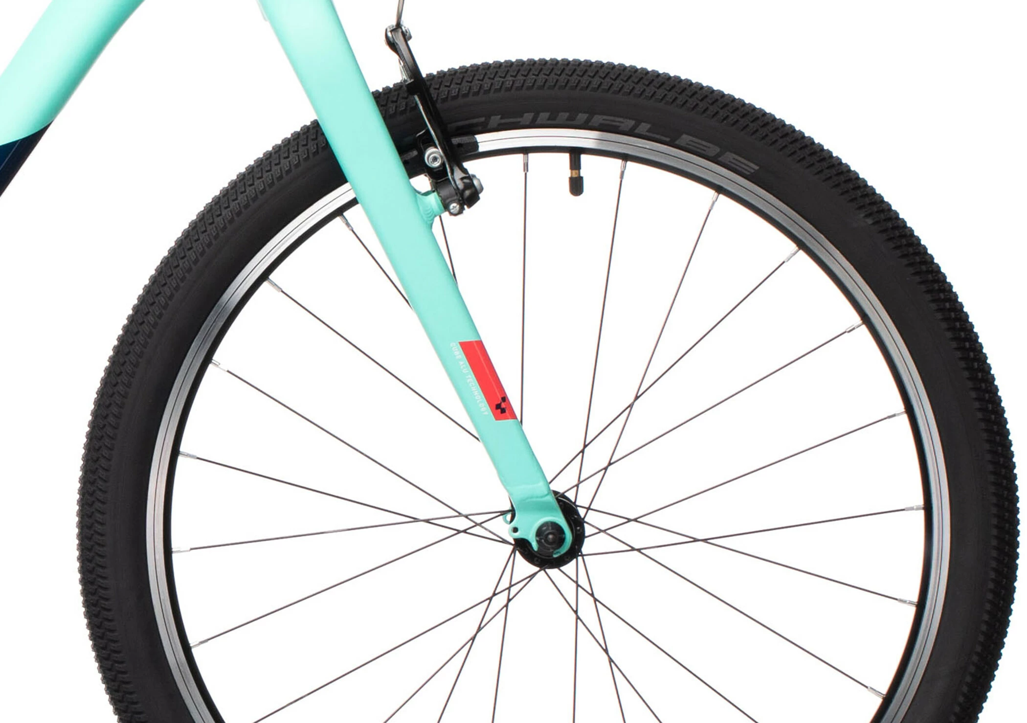 Cube Acid 240 SL Børn, Sølv/blå 7 Cube Acid 240 SL Børn, Sølv/blå - Billede 5