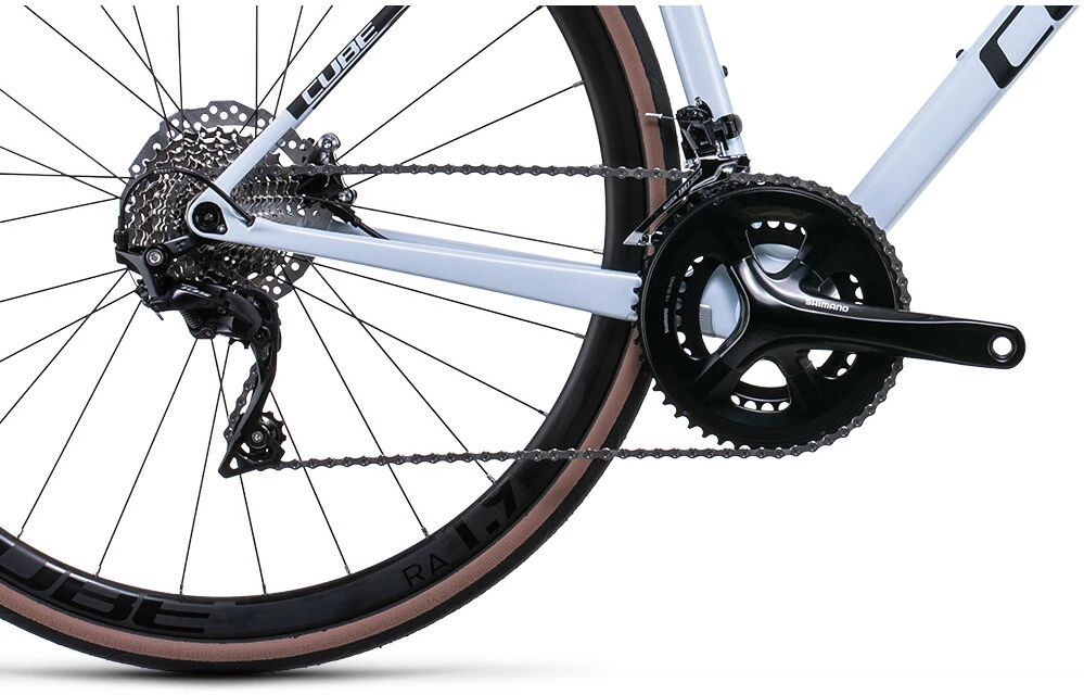 Cube Attain GTC Race, Hvid 6 Cube Attain GTC Race, Hvid - Billede 4