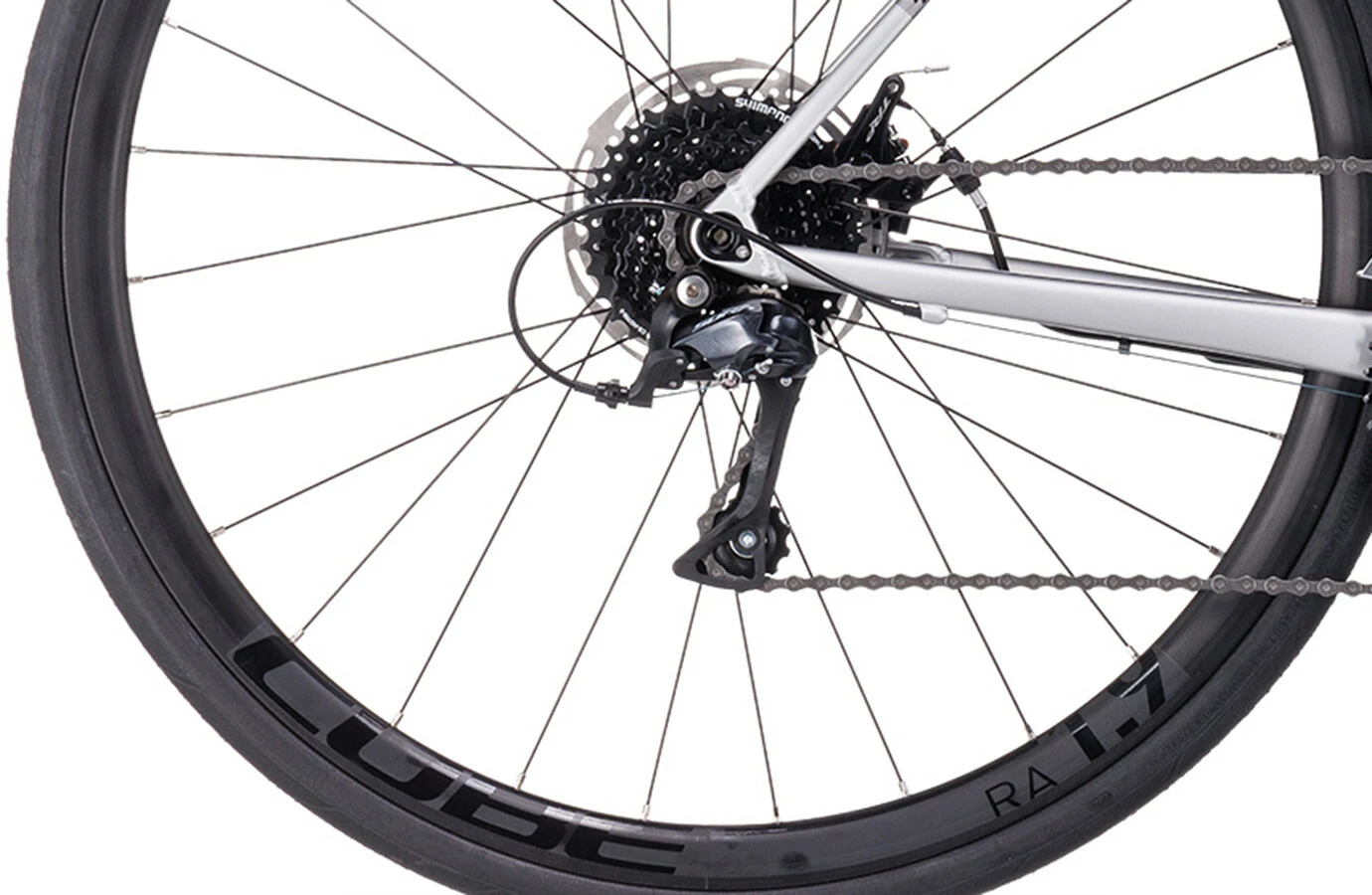 Cube Attain Pro, Sølv/sort 7 Cube Attain Pro, Sølv/sort - Billede 5