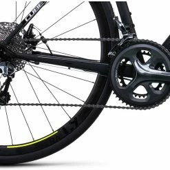 Cube Attain Race, Sort -Vitus Salg cube attain race blacknwhite 4