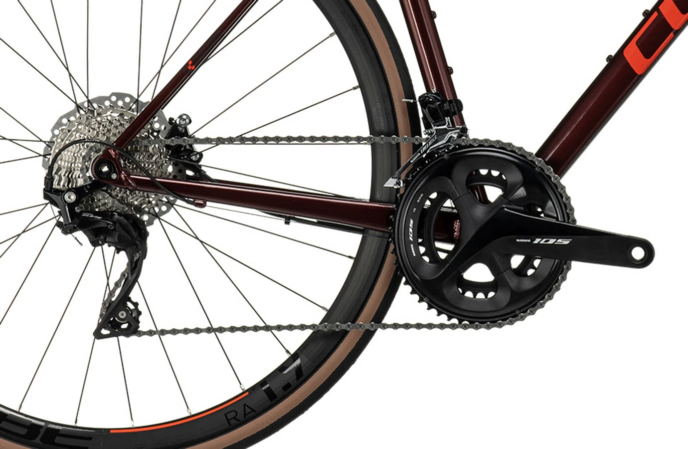 Cube Attain SLX, Rød 6 Cube Attain SLX, Rød - Billede 4