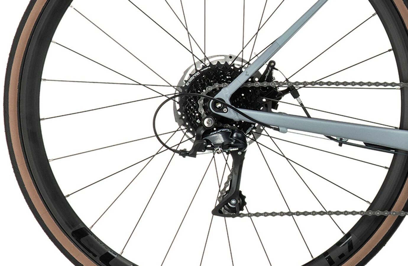 Cube Axial WS Pro Damer, Grå 7 Cube Axial WS Pro Damer, Grå - Billede 5