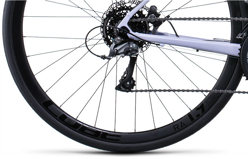 Cube Axial WS Damer, Hvid 7 Cube Axial WS Damer, Hvid - Billede 5