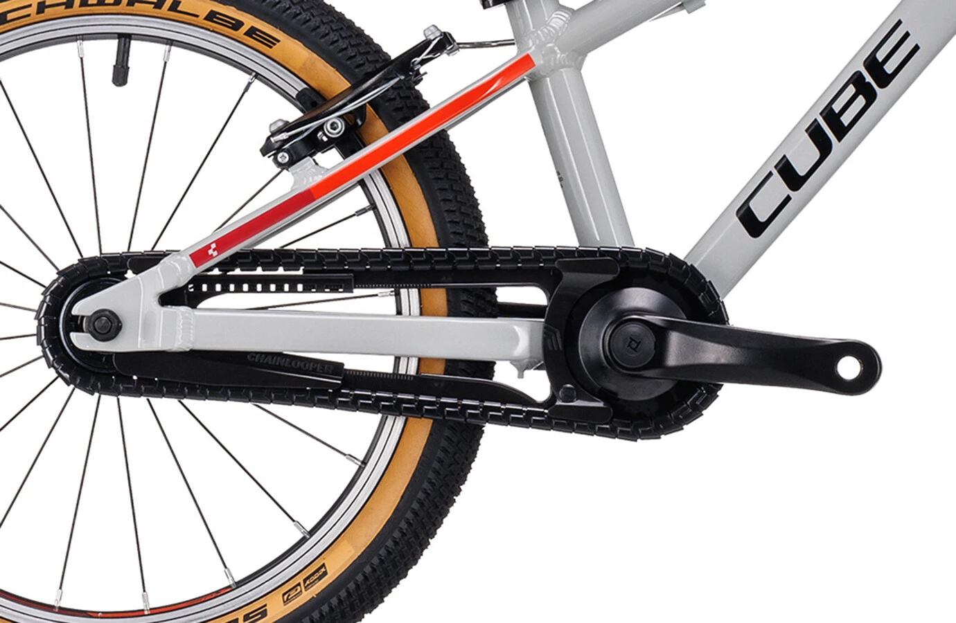 Cube Cubie 180 SLX Børn, Grå/blå 6 Cube Cubie 180 SLX Børn, Grå/blå - Billede 4