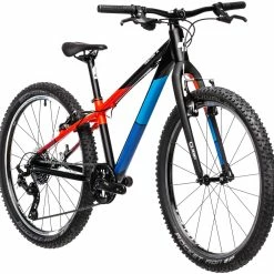 Cube Reaction 240 SL Børn, Sort/rød