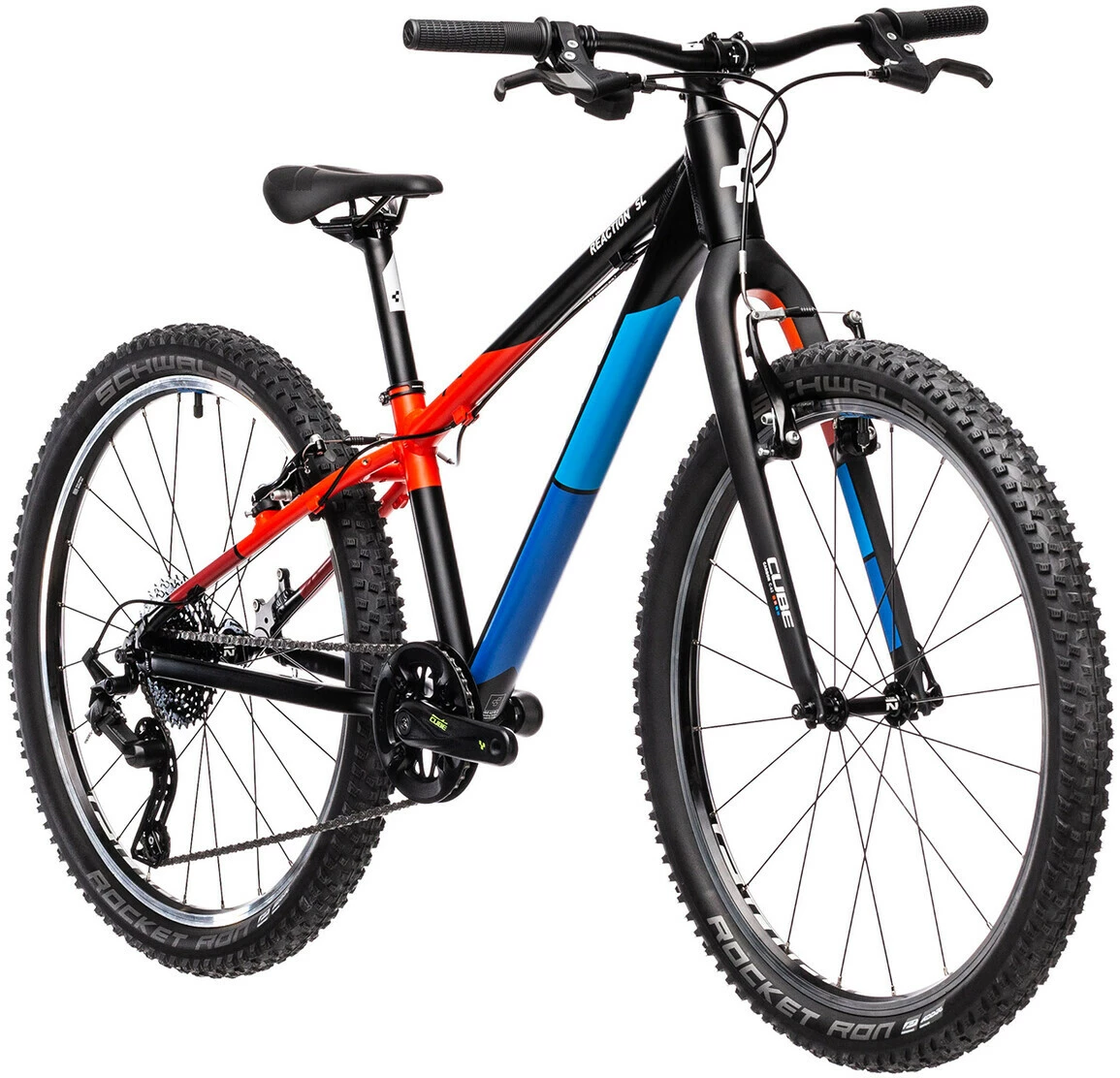 Cube Reaction 240 SL Børn, Sort/rød 3 Cube Reaction 240 SL Børn, Sort/rød