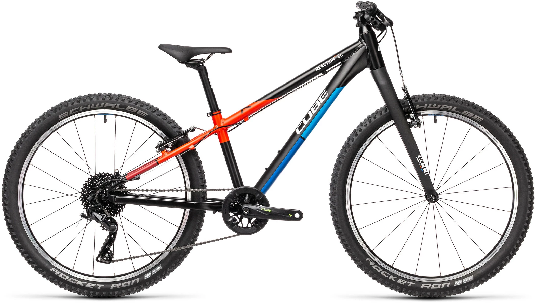 Cube Reaction 240 SL Børn, Sort/rød 5 Cube Reaction 240 SL Børn, Sort/rød - Billede 3