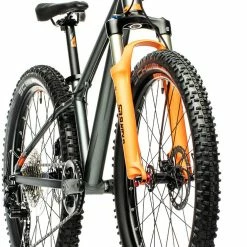 Cube Reaction 240 TM Børn, Grå/orange -Vitus Salg cube reaction 240 tm kinder flashgreynorange 2