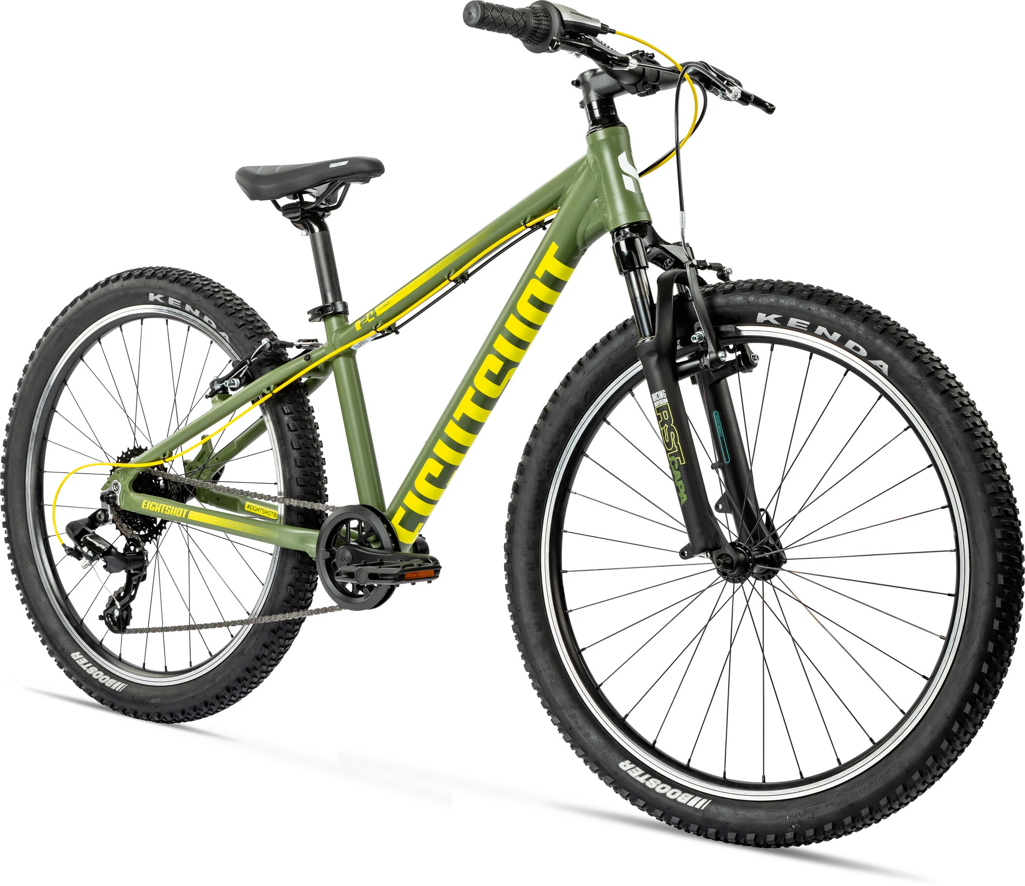 EIGHTSHOT X-Coady 24 FS 8-speed Kids, Grøn 4 EIGHTSHOT X-Coady 24 FS 8-speed Kids, Grøn - Billede 2