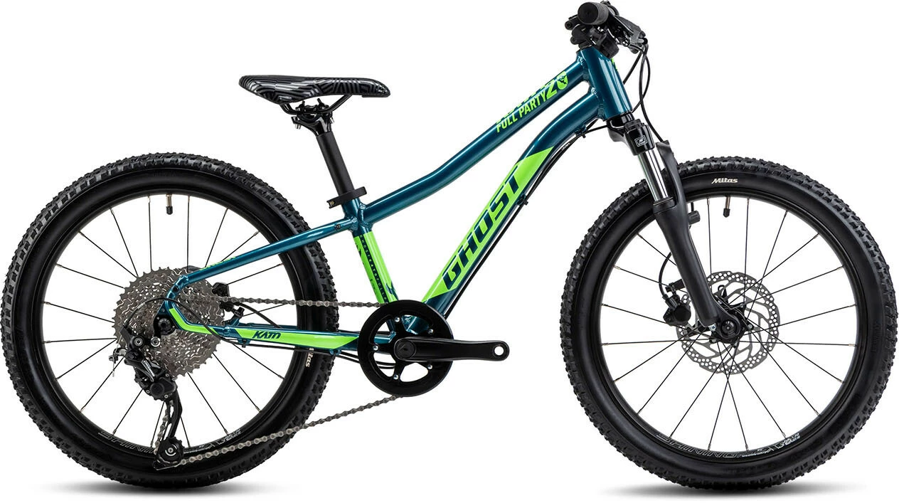 Ghost Kato 20 Full Party Børn, Blå/turkis 3 Ghost Kato 20 Full Party Børn, Blå/turkis