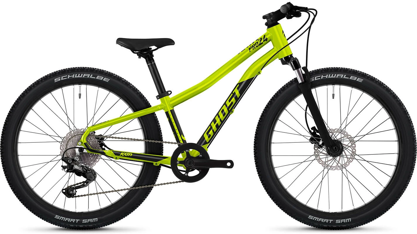 Ghost Kato 24 Pro Børn, Sølv/rød 3 Ghost Kato 24 Pro Børn, Sølv/rød