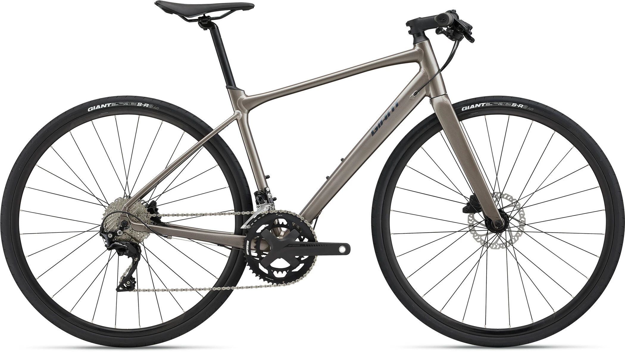 Giant FastRoad SL 1, Sølv 3 Giant FastRoad SL 1, Sølv