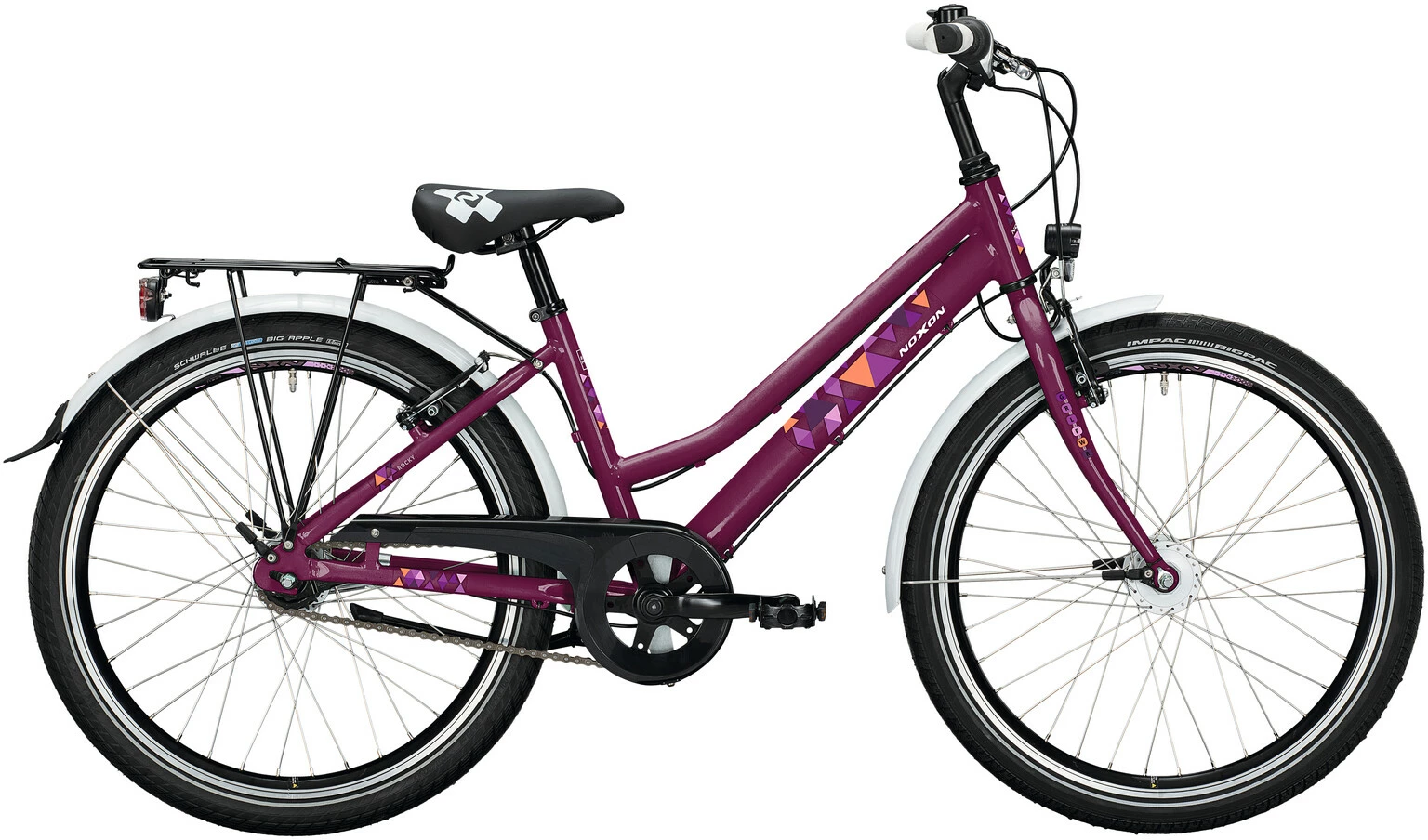 Noxon Rocky ND Curve 24" 3-trins Børn, Grøn 3 Noxon Rocky ND Curve 24" 3-trins Børn, Grøn