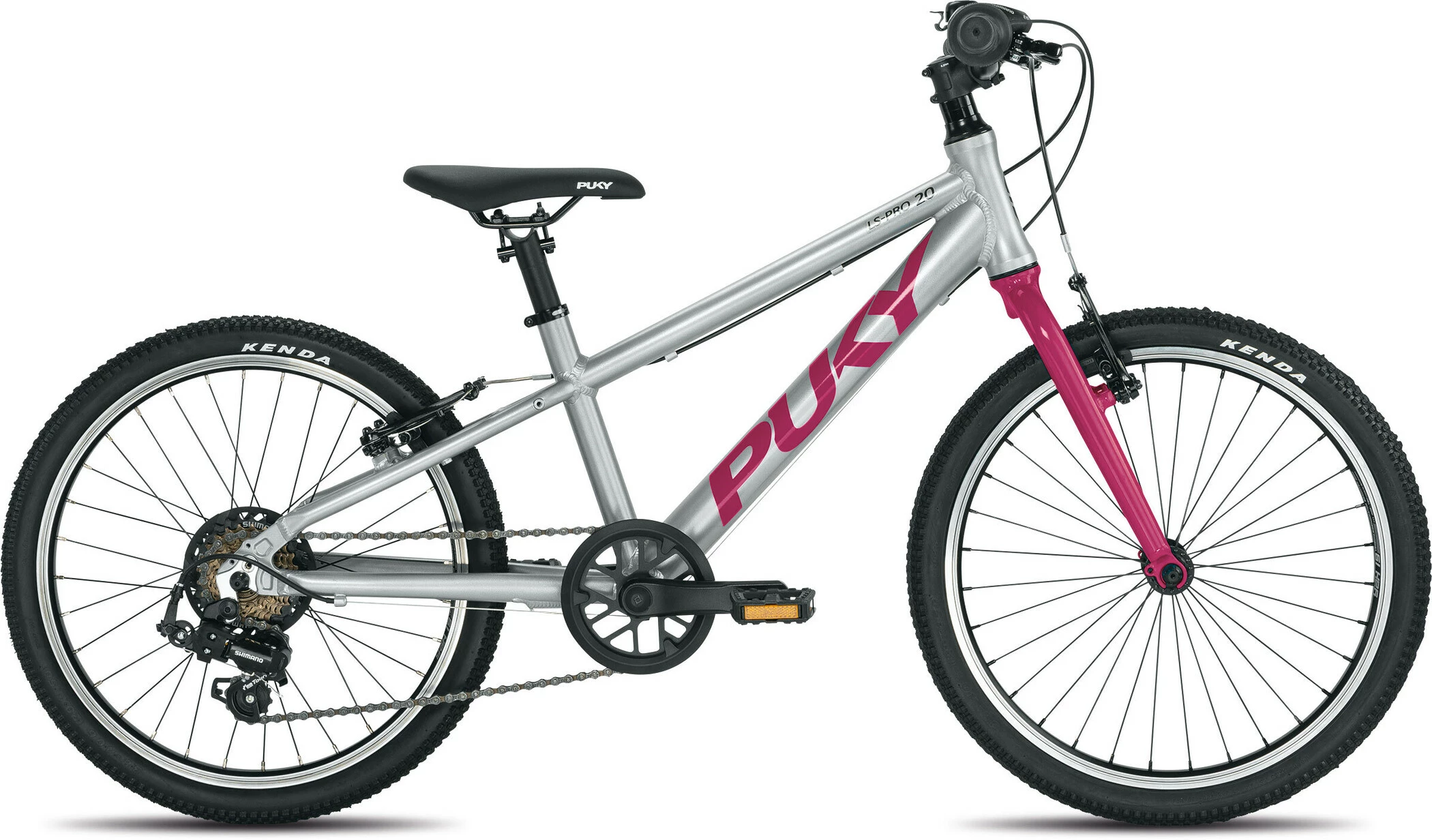 Puky LS-Pro 20-7 Alu 20" Børn, Sølv/orange 3 Puky LS-Pro 20-7 Alu 20" Børn, Sølv/orange