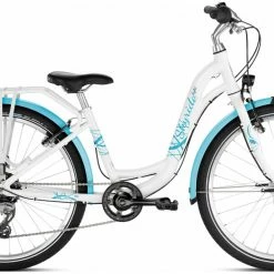 Puky Skyride Light 24-8 S-Ride 24" Piger, Hvid