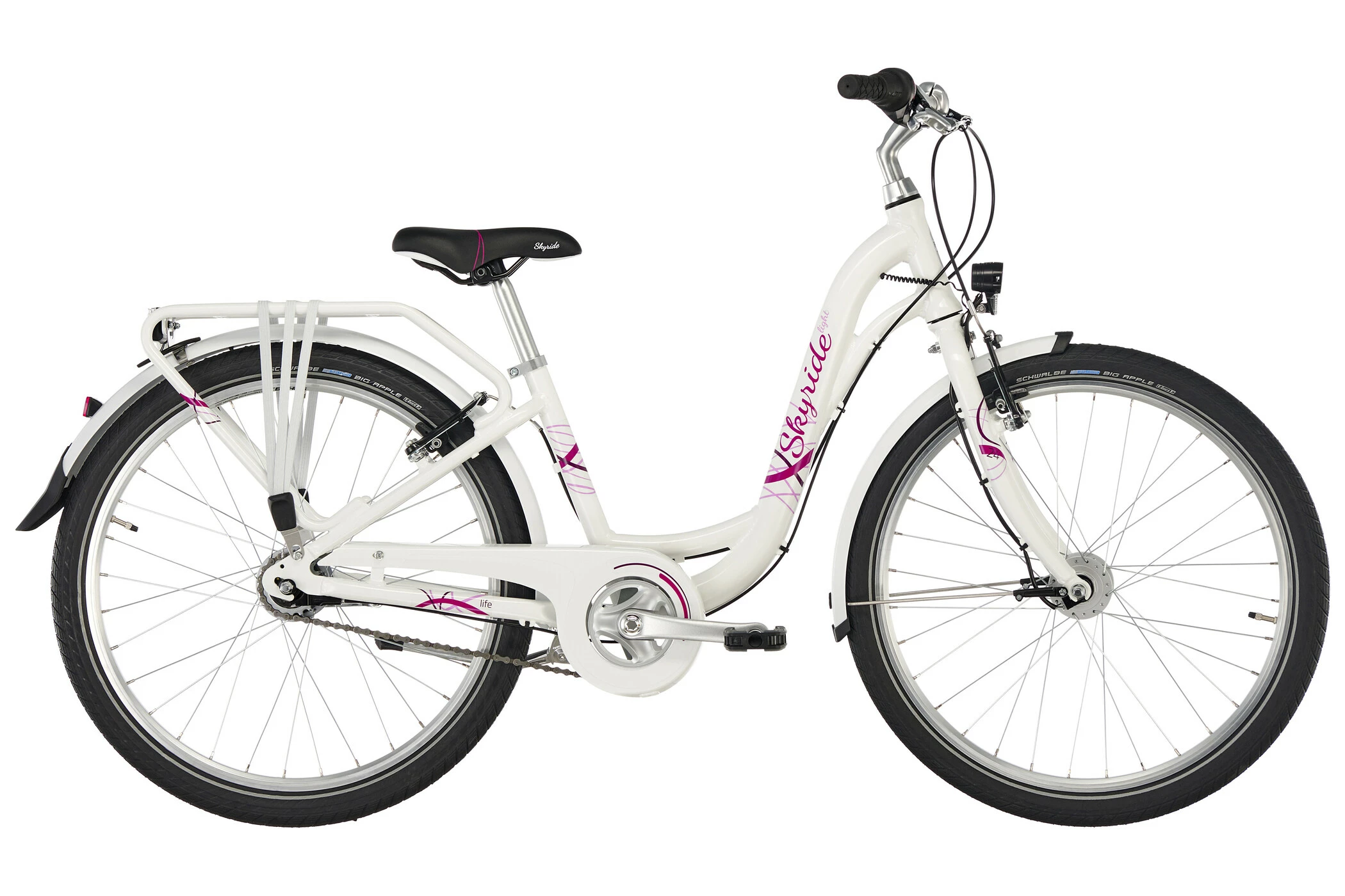 Puky Skyride Light 24" Børnecykel 7-trins Piger, Pink 4 Puky Skyride Light 24" Børnecykel 7-trins Piger, Pink - Billede 2