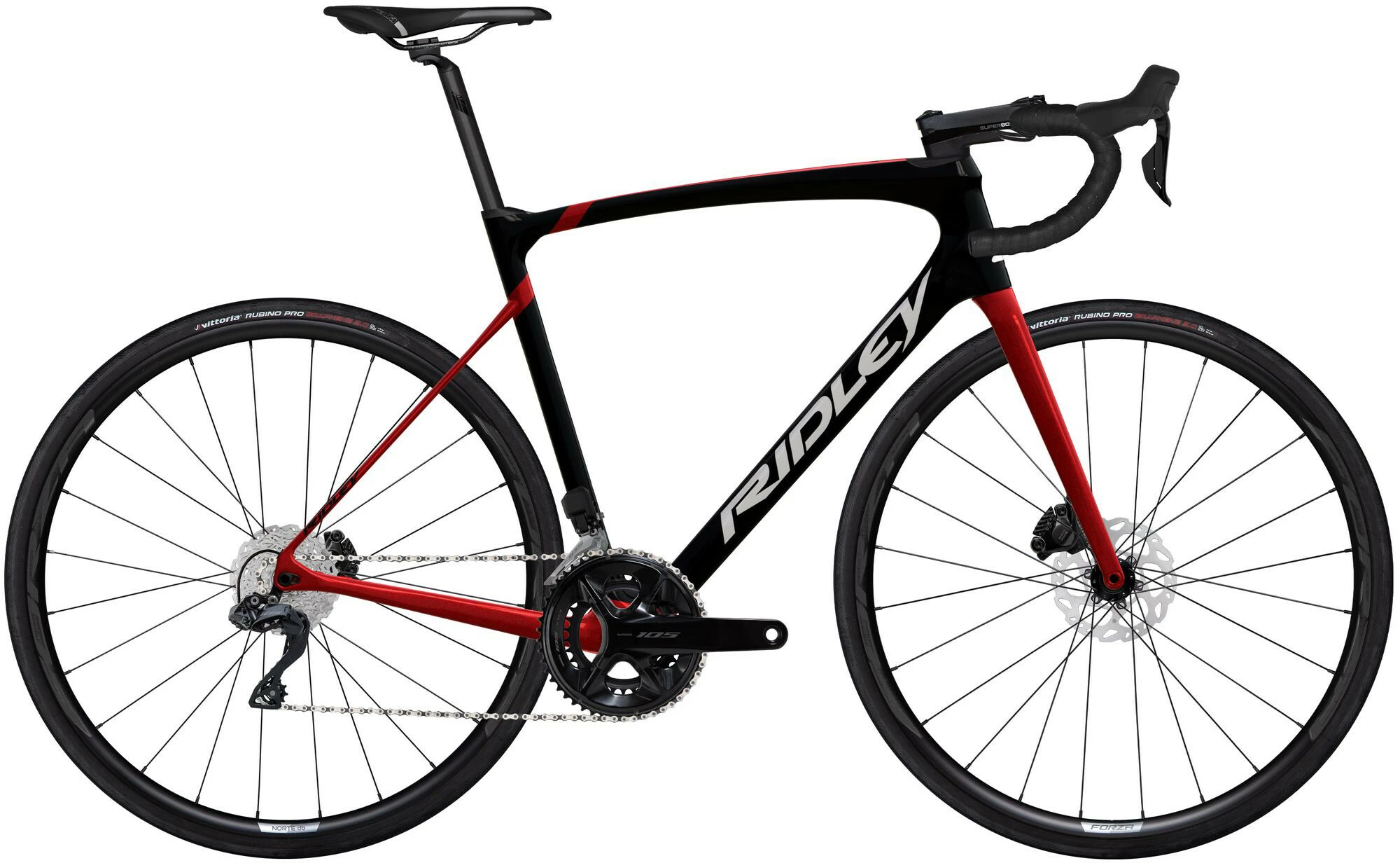 Ridley-bikes Ridley Bikes Fenix SLiC 105 Di2, Sort 3 Ridley-bikes Ridley Bikes Fenix SLiC 105 Di2, Sort