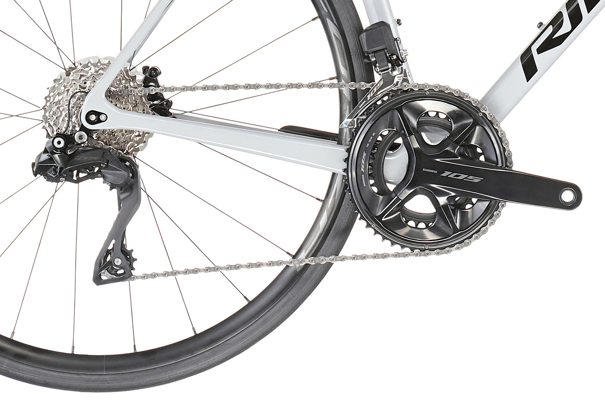 Ridley-bikes Ridley Bikes Helium SLX Disc 105 Di2, Grå 8 Ridley-bikes Ridley Bikes Helium SLX Disc 105 Di2, Grå - Billede 6