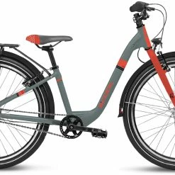 S'COOL S'cool ChiX SL Alloy 20 3-S FW Børn, Grå/orange