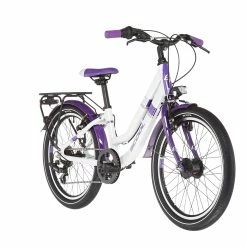 S'COOL S'cool ChiX Twin Alloy 20 7-S Børn, Hvid/violet