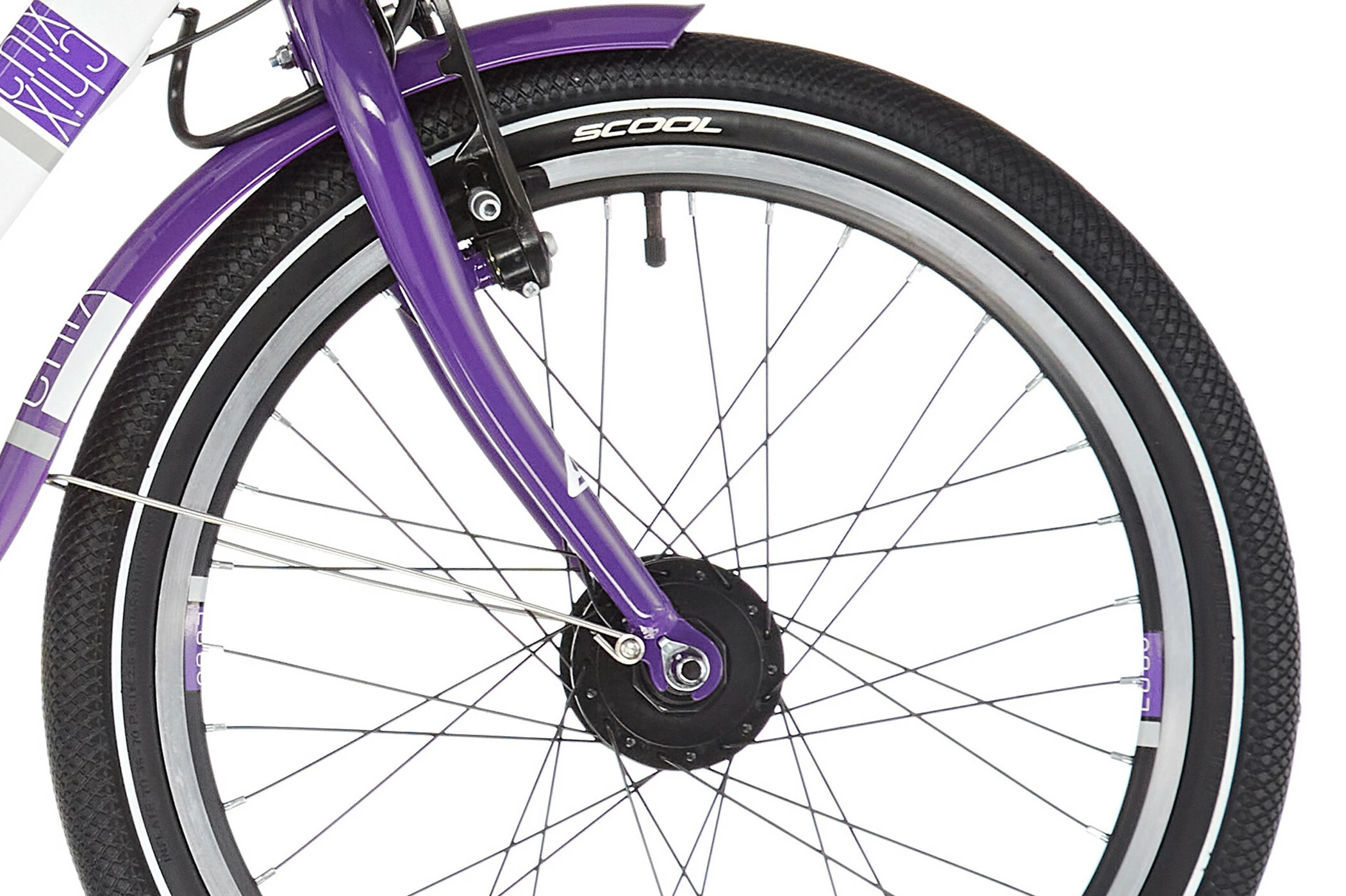 S'COOL S'cool ChiX Twin Alloy 20 7-S Børn, Hvid/violet 7 S'COOL S'cool ChiX Twin Alloy 20 7-S Børn, Hvid/violet - Billede 5