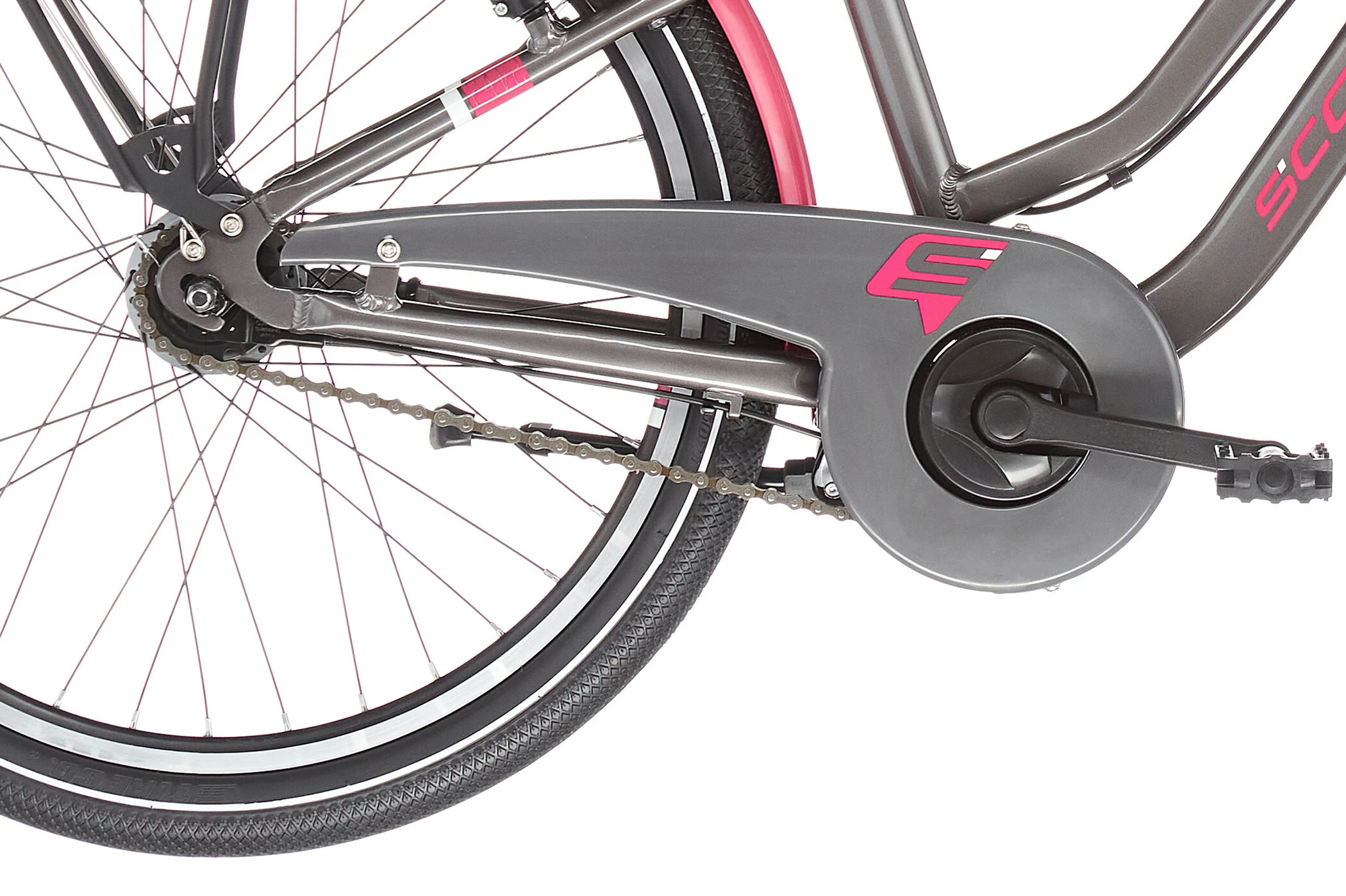 S'COOL S'cool ChiX Twin Alloy 24 7-S Børn, Turkis/violet 7 S'COOL S'cool ChiX Twin Alloy 24 7-S Børn, Turkis/violet - Billede 5