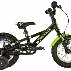 S'COOL S'cool FaXe 12 Legering Børn, Sort -Vitus Salg scool faxe 12 alloy black lemon matt 1 1