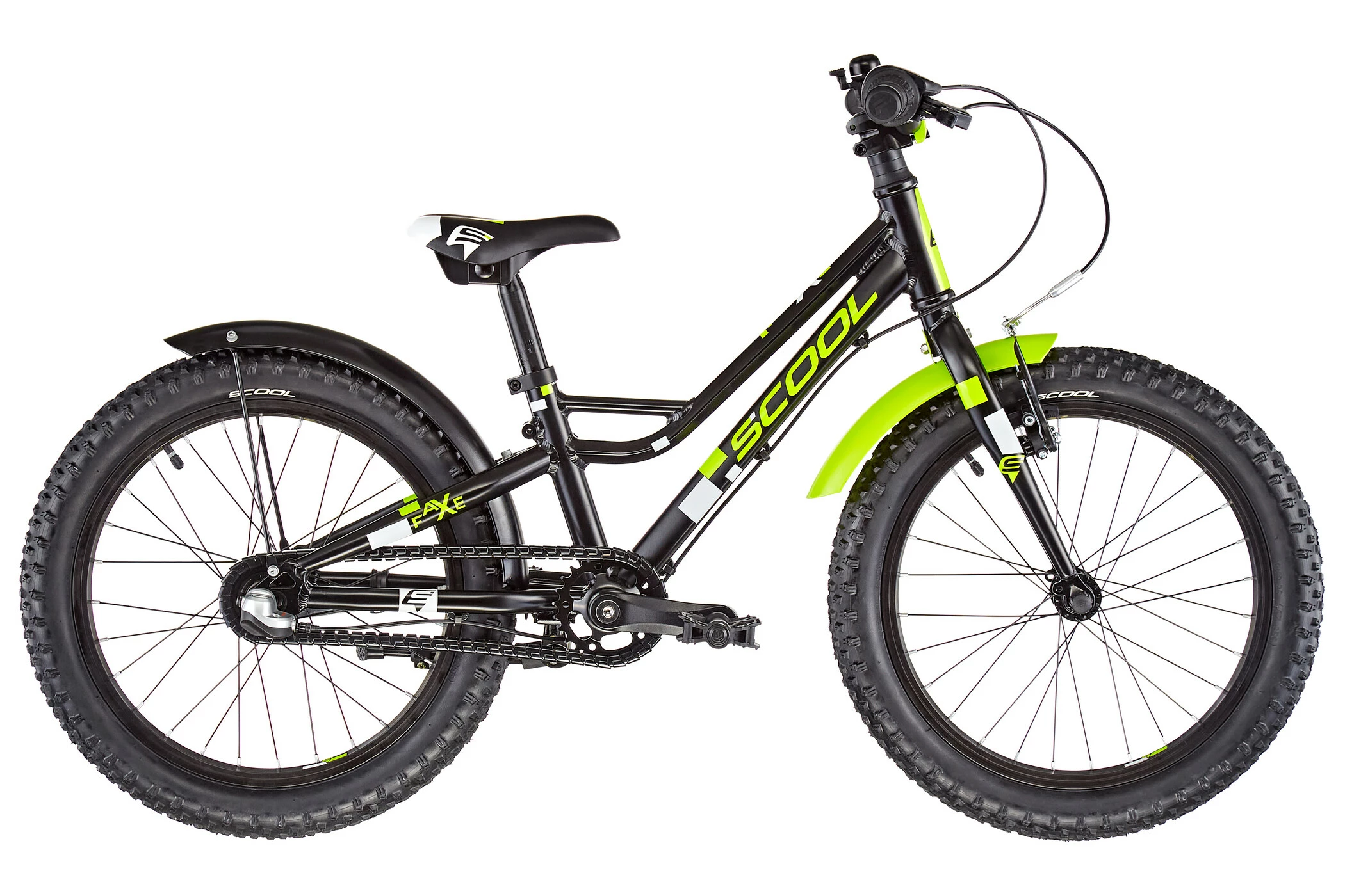 S'COOL S'cool FaXe Alloy 18 3-S Børn, Sort 4 S'COOL S'cool FaXe Alloy 18 3-S Børn, Sort - Billede 2