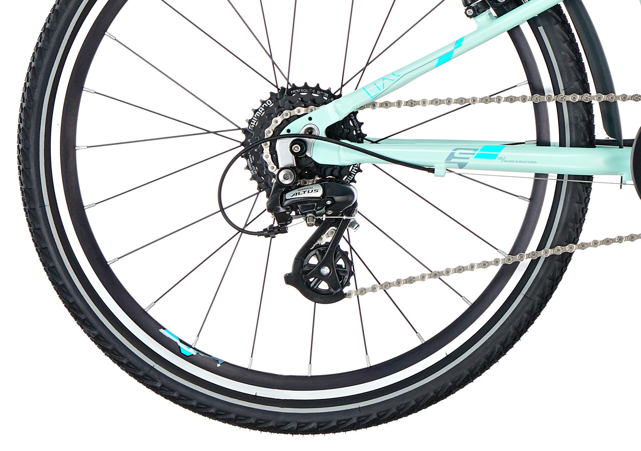 S'COOL S'cool LiXe Race 24 8-S Børn, Turkis 9 S'COOL S'cool LiXe Race 24 8-S Børn, Turkis - Billede 7