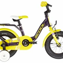 S'COOL S'cool NiXe Alloy 12 Børn, Turkis/pink 11 S'COOL S'cool NiXe Alloy 12 Børn, Turkis/pink -Vitus Salg scool nixe alloy 12 kinder purple metalic yellow 1