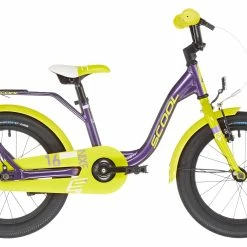 S'COOL S'cool NiXe Alloy 16 Børn, Sort/grøn -Vitus Salg scool nixe alloy 16 kinder purple metalic yellow 1 2
