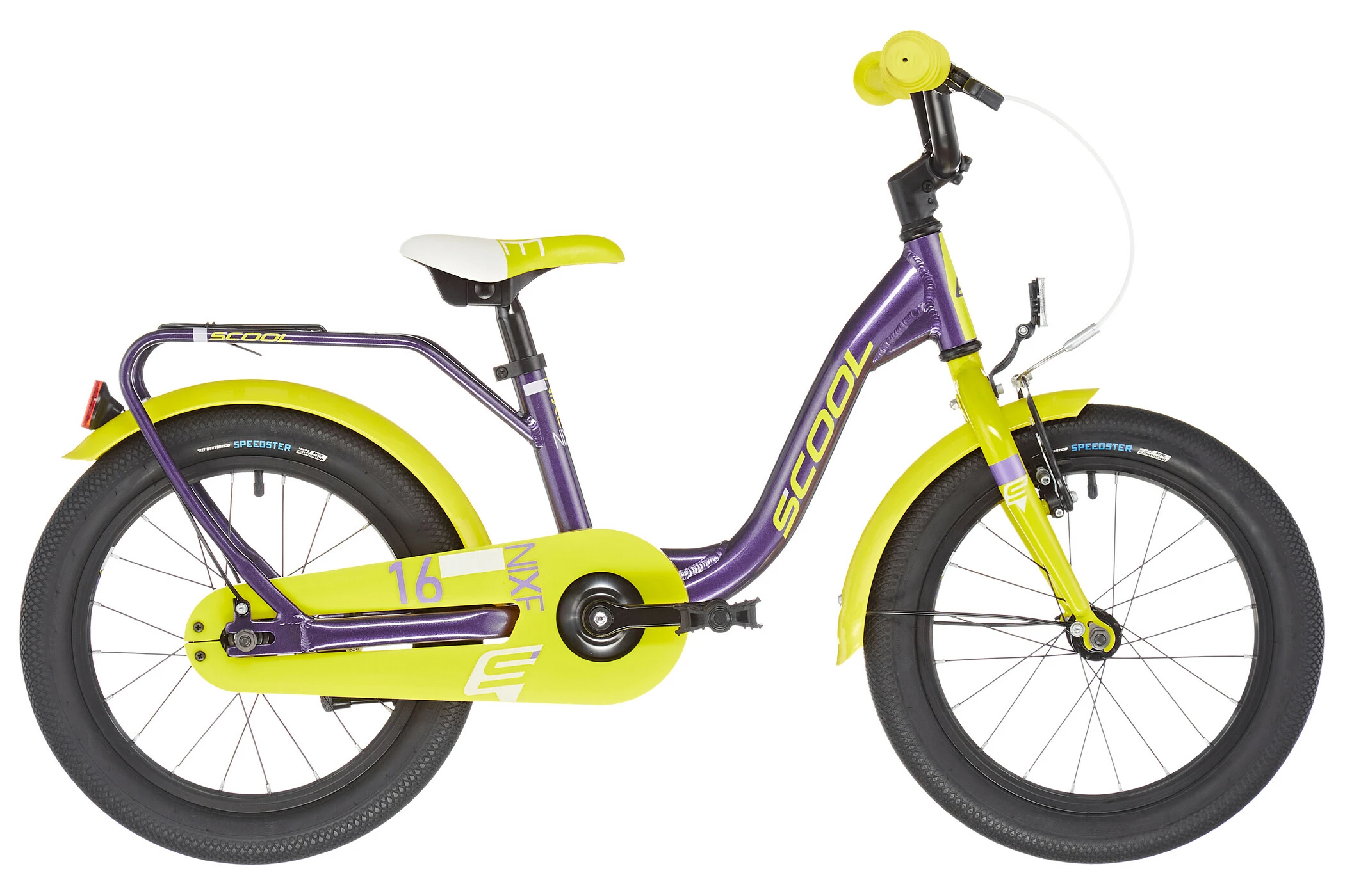 S'COOL S'cool NiXe Alloy 16 Børn, Turkis/pink 4 S'COOL S'cool NiXe Alloy 16 Børn, Turkis/pink - Billede 2