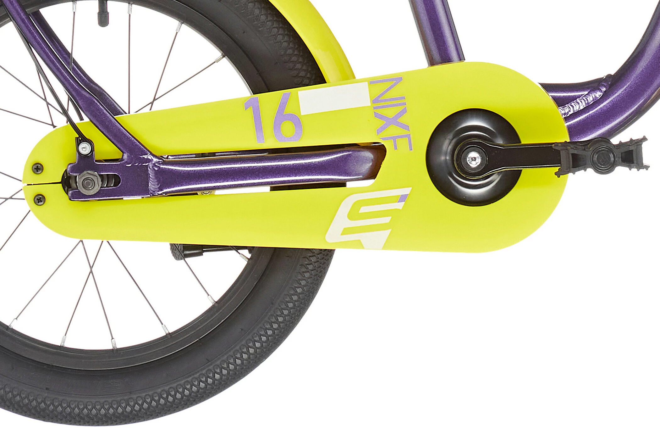 S'COOL S'cool NiXe Alloy 16 Børn, Turkis/pink 7 S'COOL S'cool NiXe Alloy 16 Børn, Turkis/pink - Billede 5